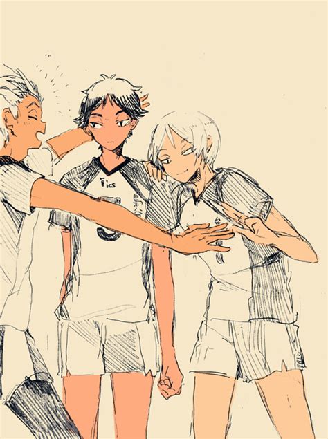 Bokuto Koutaro Akinori Konoha And Haikyuu Anime 724838 On