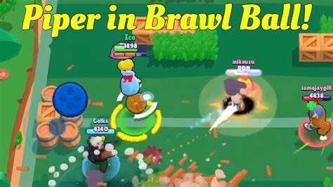 Her super drops grenades at her feet, while piper herself piper fires a sniper shot from the tip of her parasol. Brawl Stars - PIPER IN BRAWL BALL?! | How to use Piper in ...
