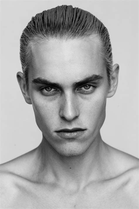 Otto Seppalainen Unique Models Male Portrait Face Drawing