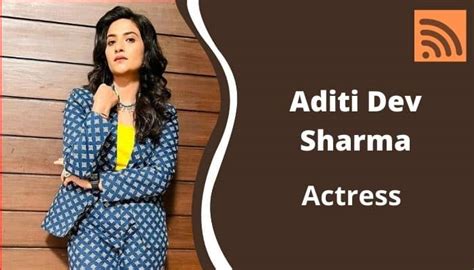 Aditi Sharma Actress Born 1983 Age Height Husband Net Worth And
