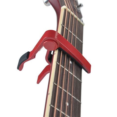 You get this measurement at the 14th fret for most guitars and on a parlor at the 12th fret. 2021 Acoustic Guitar Capo For Electric, Ukulele, Bass ...