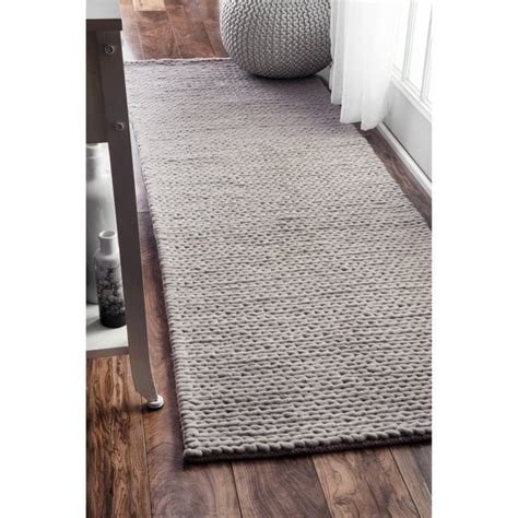 Gray Braided Runner Rug At Ruth White Blog