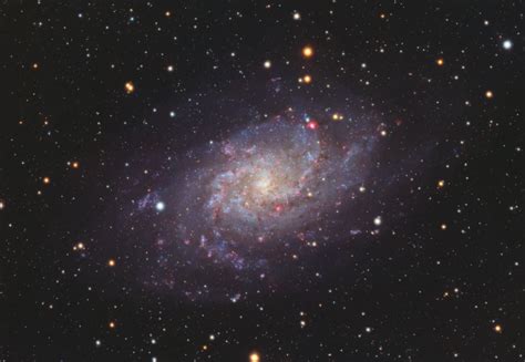 M33 The Triangulum Galaxy In Halrgb Experienced Deep Sky Imaging