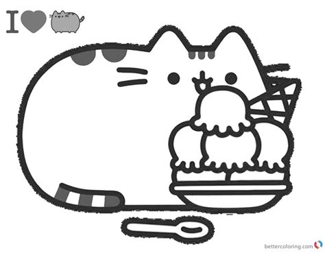 Pusheen Clipart Black And White 10 Free Cliparts Download Images On