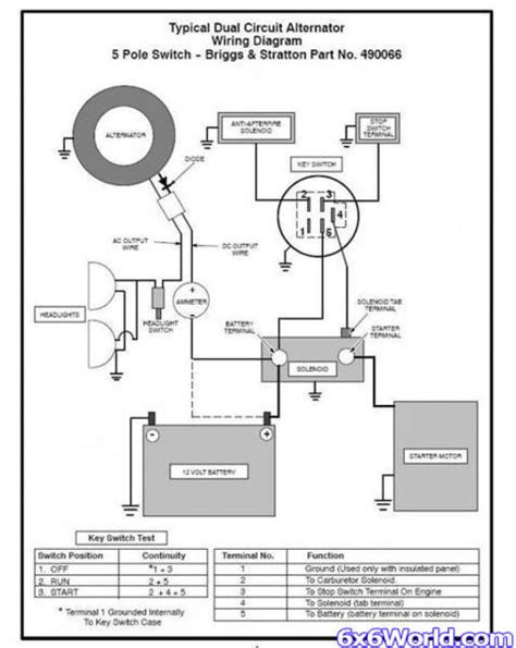 Diagram 6 Prong Ignition Switch Wiring Diagram Full Version Hd