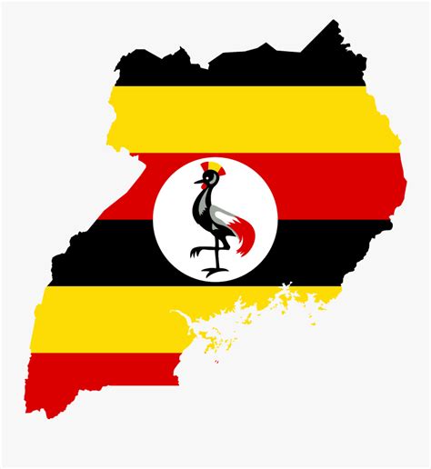 If you want us to produce more of these videos help us reach 1000 subscribers. Uganda Flag Map , Free Transparent Clipart - ClipartKey