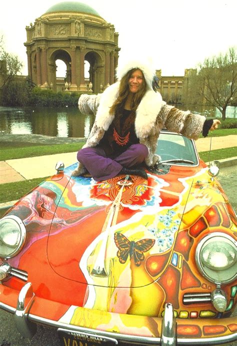 My Favorite Movies And Stars Janis Joplin On A Car
