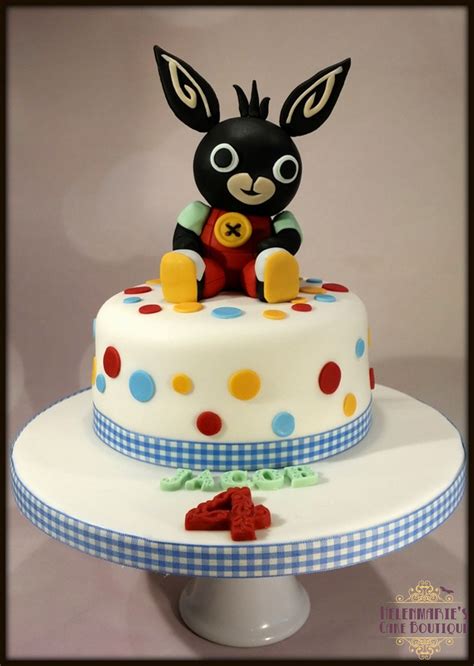 Bing Birthday Cake Bing Cake Bunny Birthday Cake 3rd Birthday Cakes