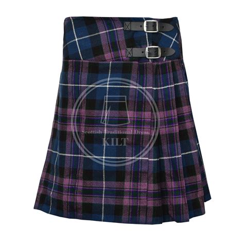 Scottish Acrylic Pride Of Scotland Tartan Ladies Skirt Knee Length