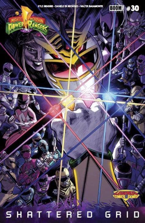 New Mighty Morphin Power Rangers Shattered Grid Issue 30 Variant Cover