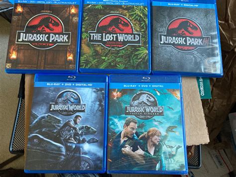 Jurassic World 5 Movie Collection Blu Ray 1993 Best Buy Ph