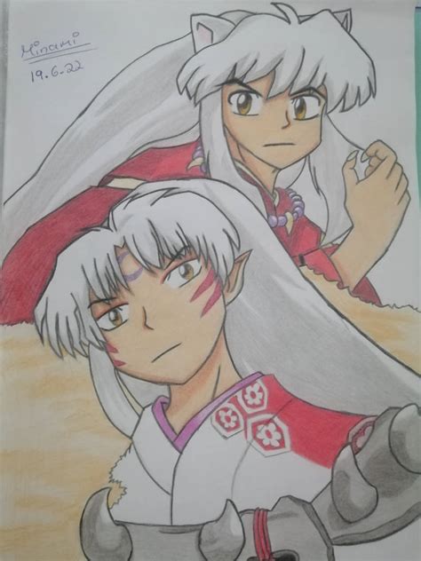 Inuyasha And His Brother Sessomaru By Izunaminami On Deviantart