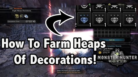 All high rank event quests rewards *updated for iceborne* | guide. How To Farm Good Decorations Mhw | Decoratingspecial.com