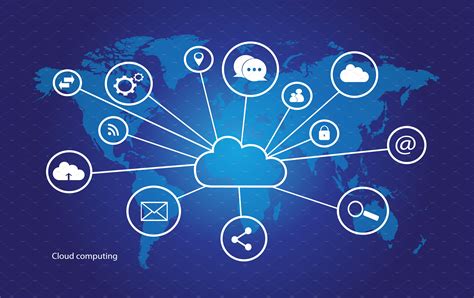 Cloud computing can increase accessibility to new markets, provide higher levels of automation, and help to reduce operational costs. Cloud computing world map 3 variante ~ Icons ~ Creative Market