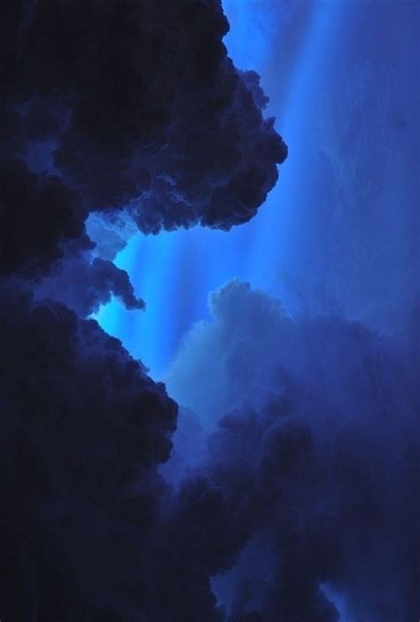 Pin De Hexawired En Aesthetic Fotos Azules Fondos Azules Nubes