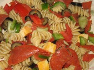 Find an easy pasta salad recipe for your picnic or potluck. Bright and Festive Pasta Salad Recipe — a Break From Fast Food