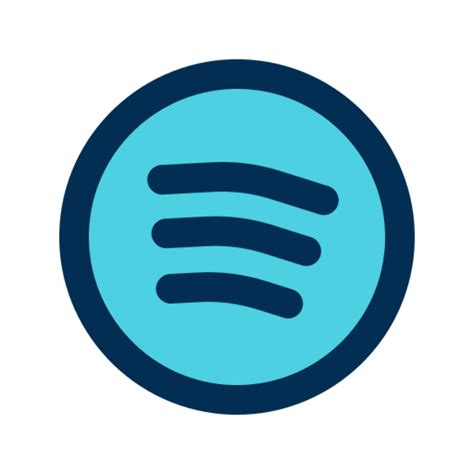 Download High Quality Spotify Logo Transparent Blue Transparent Png