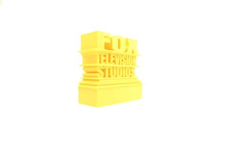 Fox Television Studios Logo 20th Century Fox 3d Printed Toy Etsy