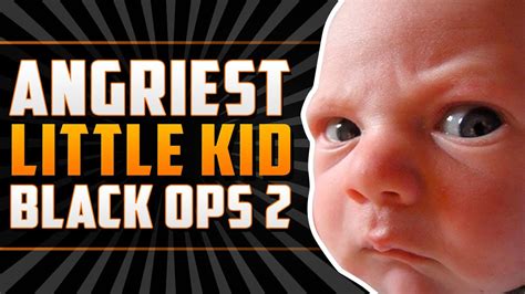 Angriest Little Kid On Black Ops 2 1v1 Rage Youtube