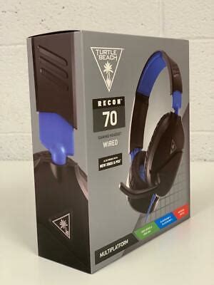 Turtle Beach Recon Blue Camo Over Head Gaming Headset For XBOX PS