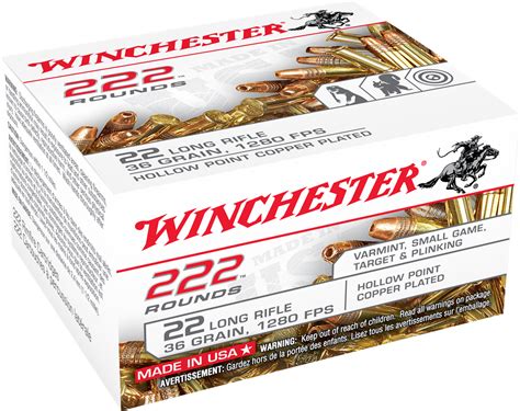 22lr222hp Winchester Ammunition