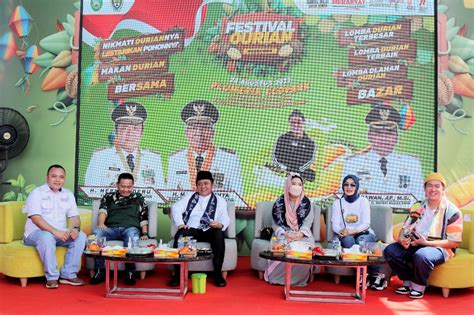 Festival Durian 2022 Pemkab Muara Enim Promosikan Plumeria Ecopark