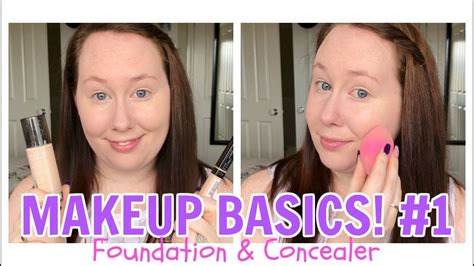 How To Apply Foundation And Concealer Makeup Basics Series Youtube