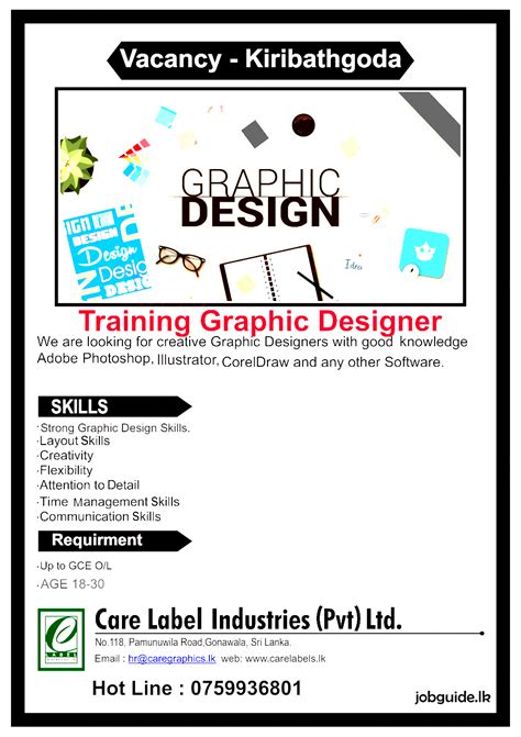 Graphic Designer Jobs For Ol Qualifications Trainee Graphic Designer