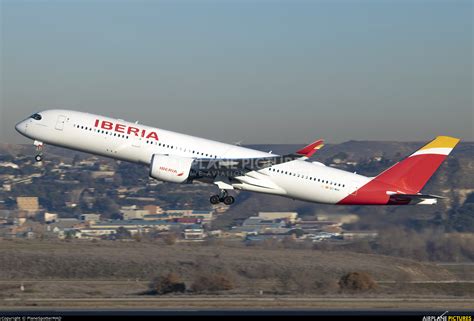 Ec Mxv Iberia Airbus A350 900 At Madrid Barajas Photo Id 1153055
