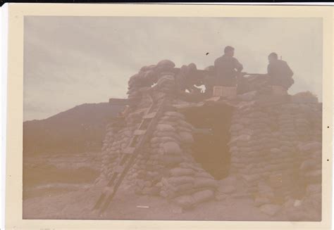 One Of The First Bunkers Set Up Nov 1967 At Duc Pho 11th Brigade