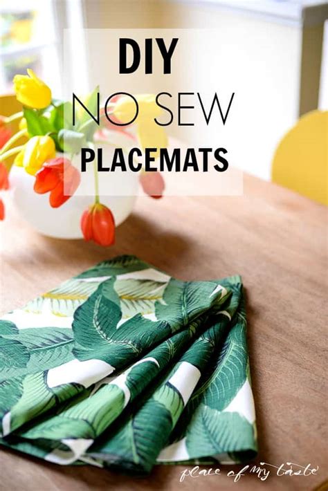 Make Fabric Placemats