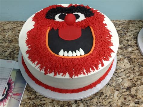 Animal Muppet Cake My Bday Coming Up Cookie Decorating Kids