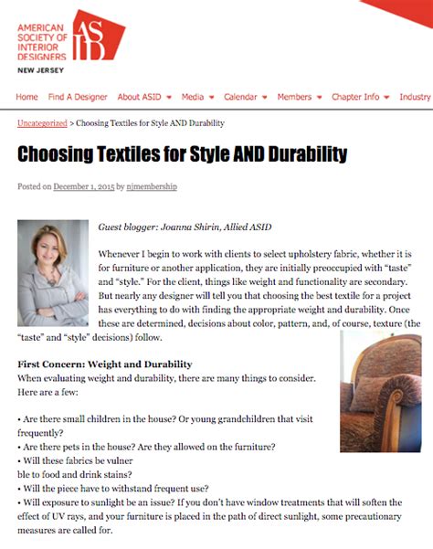 Asid New Jersey Exclusive Designer Feature
