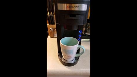 Coffee maker 3 2 2. Ambiano Single Serve Coffee Maker - YouTube