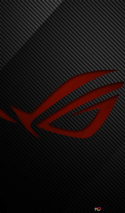 Asus Rog Republic Of Gamers Rog Classic Dark Logo 4k Wallpaper Download