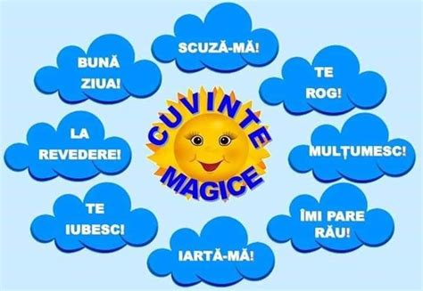 Cuvinte Magice Kids School Kindergarden Education