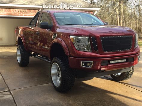 Nissan Titan XD Axe Offroad Ax Rough Country Custom Offsets