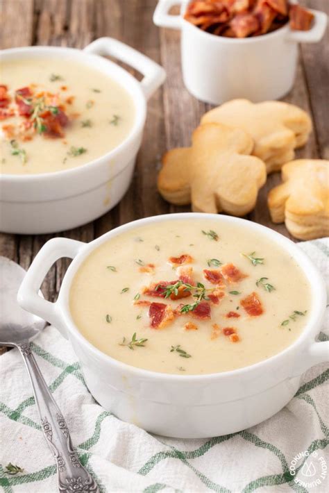This Irish Potato Leek Soup Makes A Great Dinner That Is So Satisfying