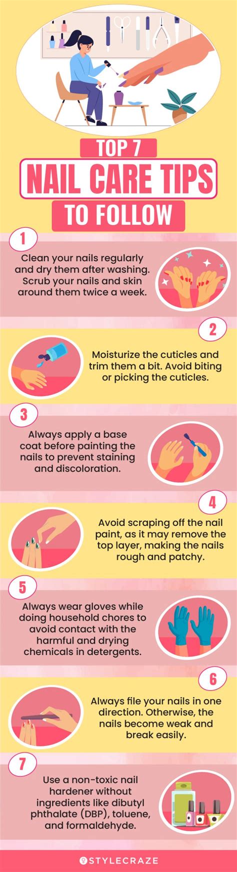 25 Easy And Natural Nail Care Tips And Tricks To Try At Home