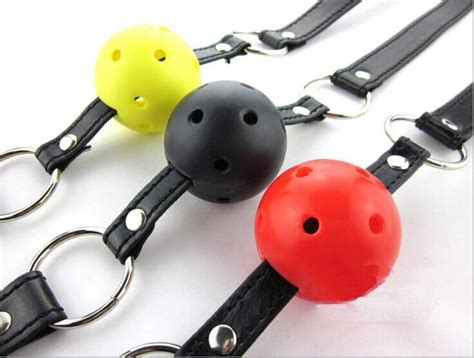 2015 Sm Products Erotic Toys Mouth Ball Offbeat Female Oral Sex Plug Pu Leather Band Ball Mouth