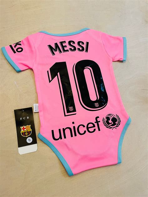 Messi 10 Barcelona Baby Soccer Jersey Etsy