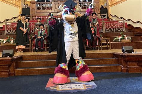 ‘perryfessorship Awarded To Birmingham 2022 Mascot On Graduation Visit