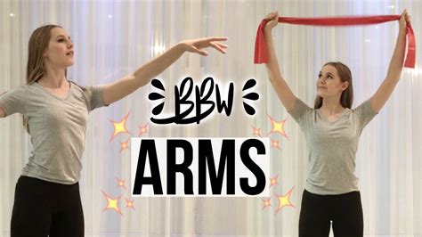 Ballet Body Workout Follow Along Arms Upper Back Talia Youtube