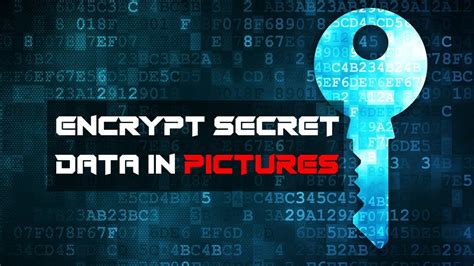 Encrypt Secret Data In Form Of Pictures Youtube