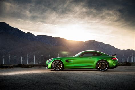 Mercedes Amg Gt R Side View Wallpaper Hd Cars Wallpapers K Wallpapers