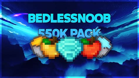 Bedless Noob 550k 16x By Yuruze 个 Mcpepvptexturepack Youtube