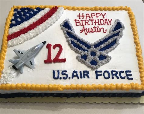 Air Force Birthday Cake Air Force Birthday Birthday Cakes For Men