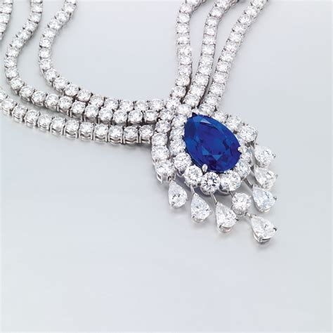 A Sapphire And Diamond Pendant Necklace By Van Cleef And Arpels Christies