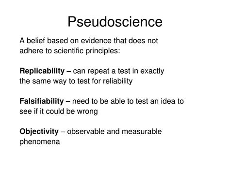 Ppt Pseudoscience Powerpoint Presentation Free Download Id2638642