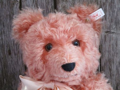 Retired Pink Steiff Bear Limited Edition North American Exclusive